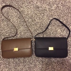 BROWN Like new The curated leather handbag